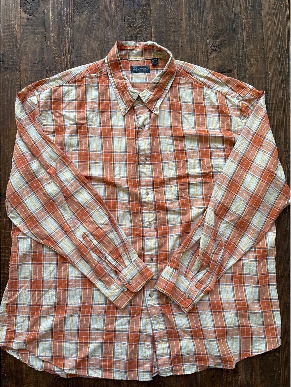 Arrow long sleeve button up shirt